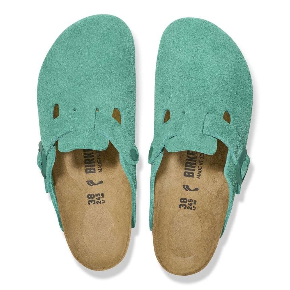 Nwt Birkenstock Boston Color Digital Green